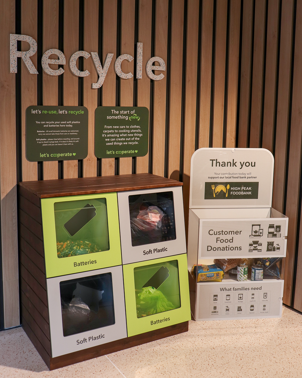 The Co-operative Recycle centre