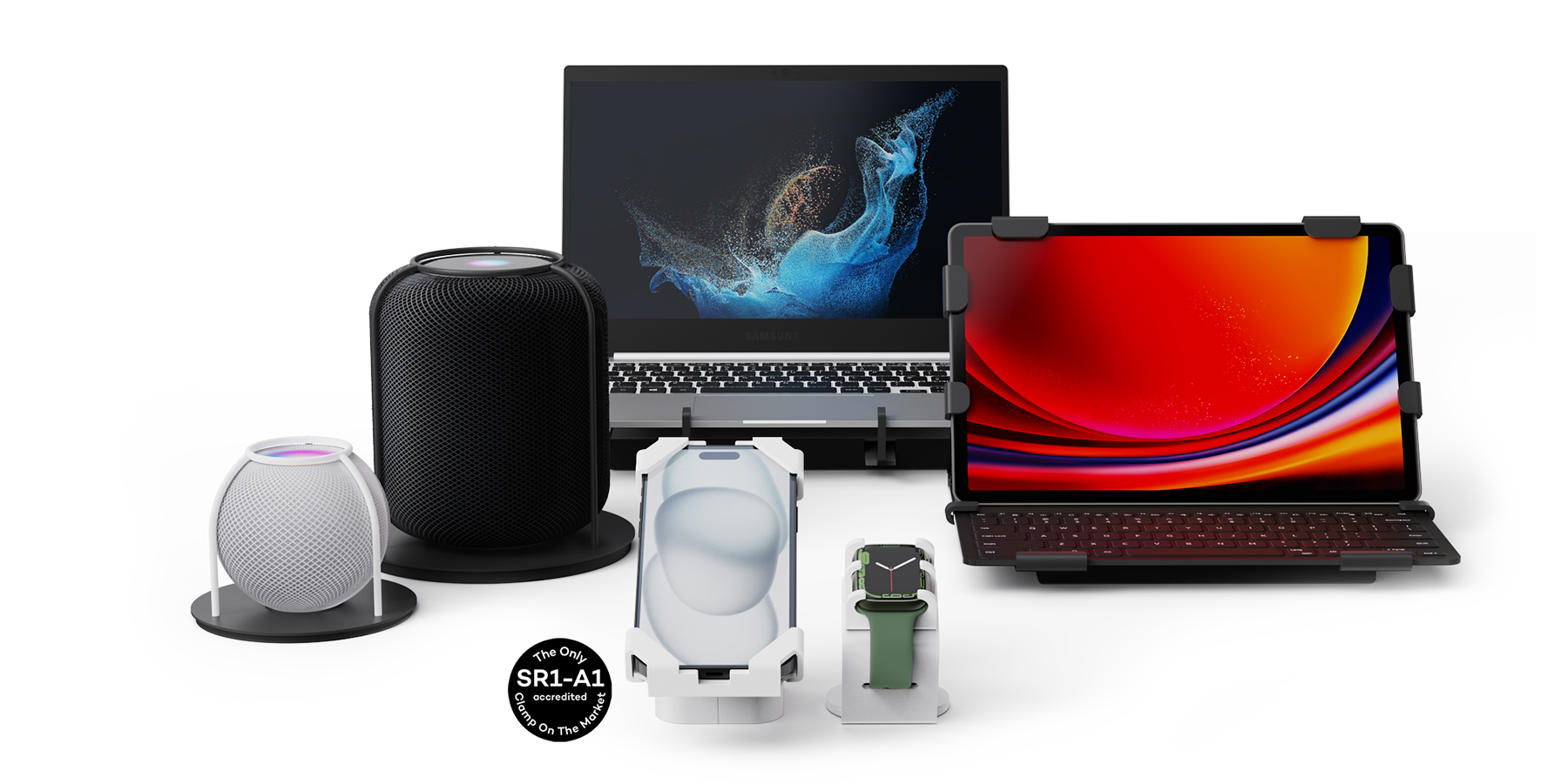 Solutions Diverse - SD= Range - Bespoke Device Display Clamp