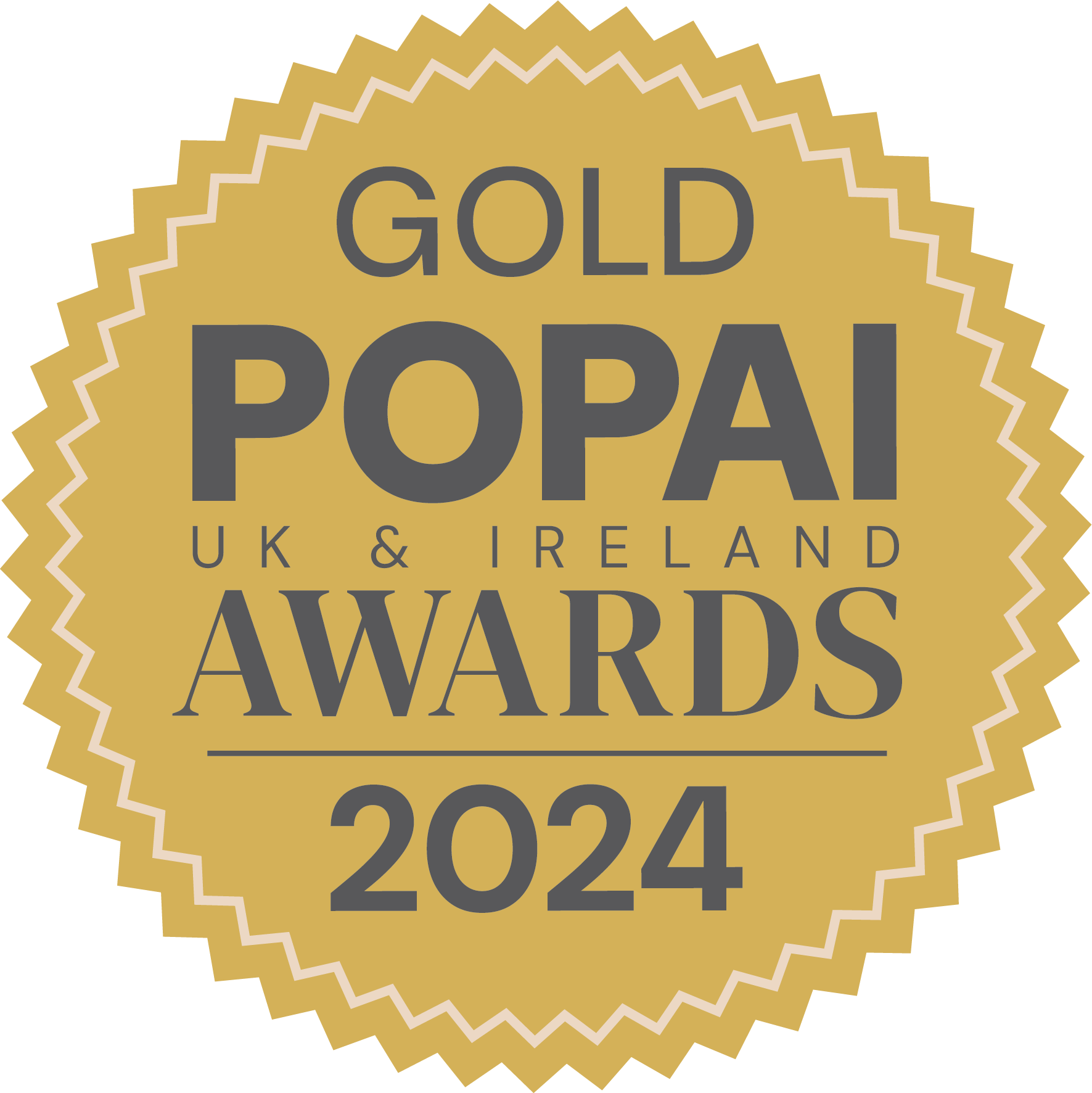 POPAI 2024 Gold Award.